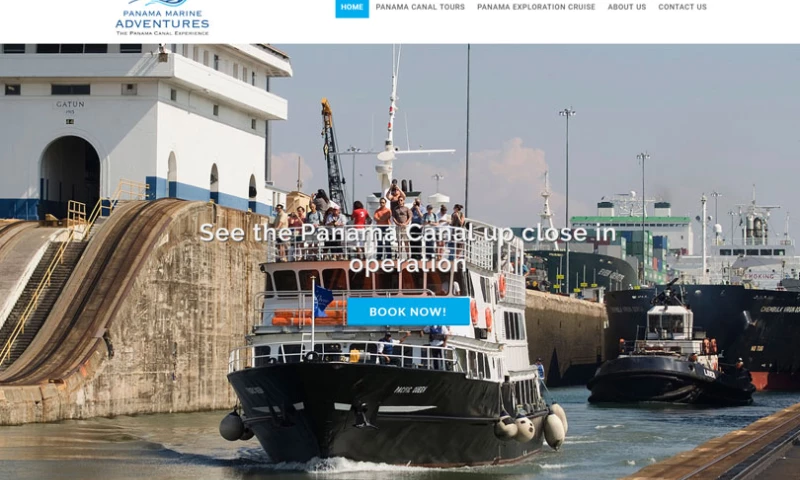 Dreamcatcher Studio - Panama Marine Adventures Website