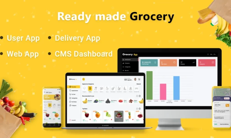 Readymade Grocery App