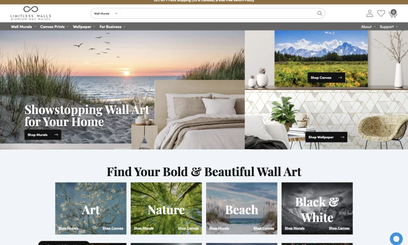 Netalico Commerce - Limitless Walls