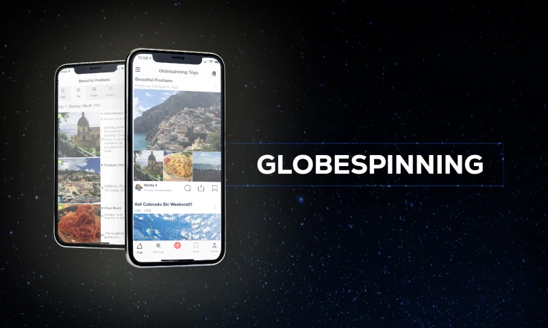 Globespining - Travel app