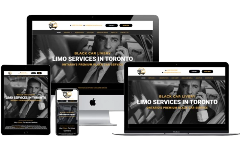 Web Design Mate - Black Car Livery Services