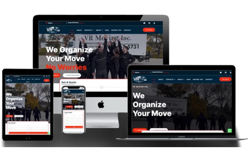 Web Design Mate - VR Moving Inc.