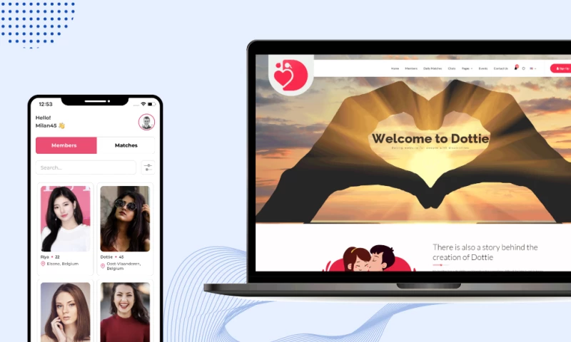 Dottie - Dating App for Disables, has been the pioneer in bringing people with and without disabilities together.