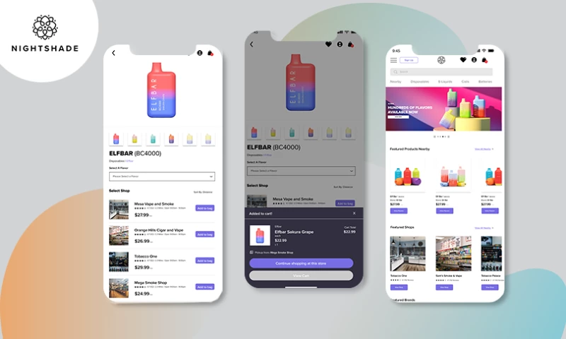 Nightshade - Ecommerce Website