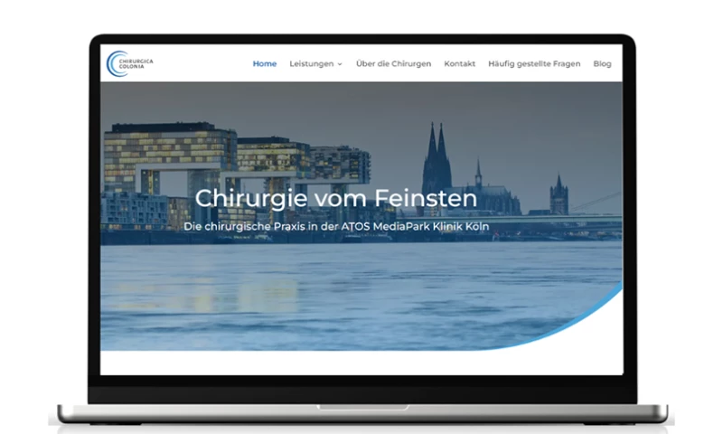 Con Kalma Studio - Redesign + SEO Chirurgica Colonia