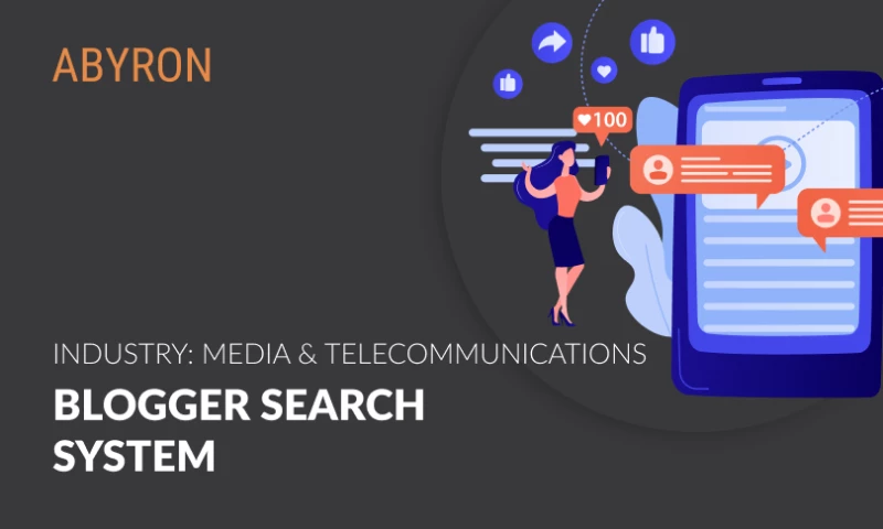 Blogger search system