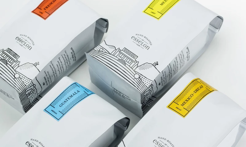 Esselon Coffee: Creating award-winning packaging for a locally beloved coffee shop