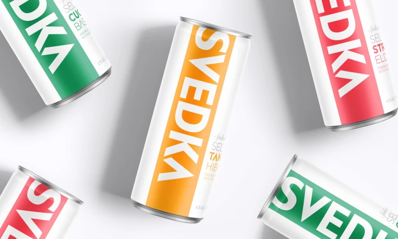 SVEDKA Spiked Premium Seltzer: Launching packaging in a new, rapidly expanding category