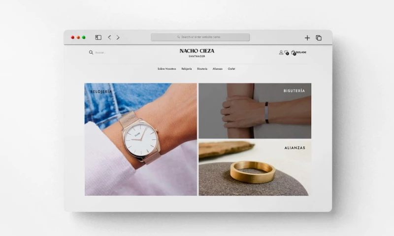 Axolot Agency - Ecommerce for a Jewelery Brand