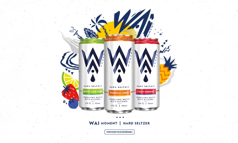 DelightAD Ltd - POS elements design - WAI Hard Seltzer