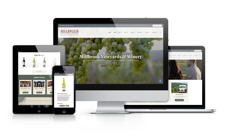 BBG&G Advertising - Millbrook Vineyards & Winery
