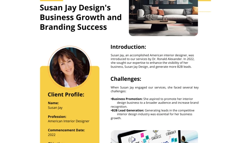 Susan Jay Design's Business Growth and Branding Success