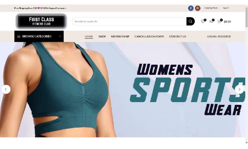 Devbion - First Class Fitness Club