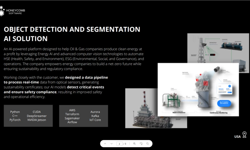 Honeycomb Software - Object Detection and Segmentation AI Solution