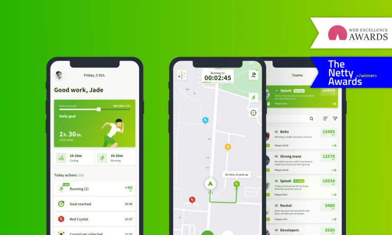 LEOSTEP GAMIFIED FITNESS APP