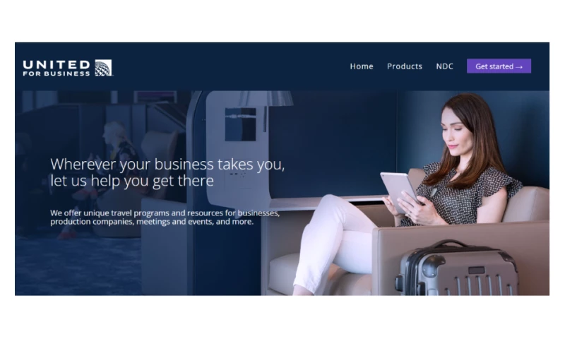 Custom Website Solution for UNITED AIRLINES