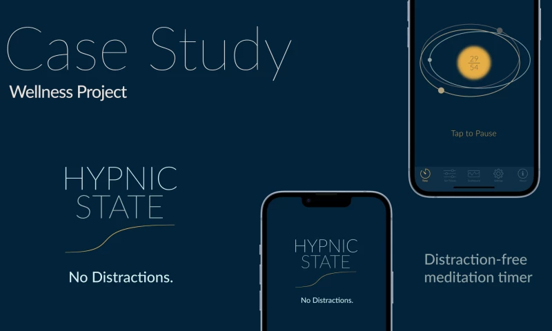 Viktor Enns - Hypnic State Meditation App Wellness Project Case Study
