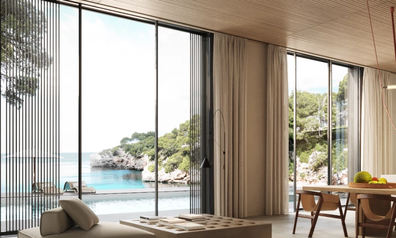 Interior visualization, Villa Mallorca