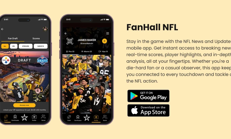 Fanhall NFL Mobile App