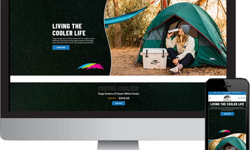 Seota Digital Marketing - Custom Shopify for TX Cooler Brand