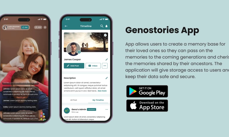 Genostories Mobile App