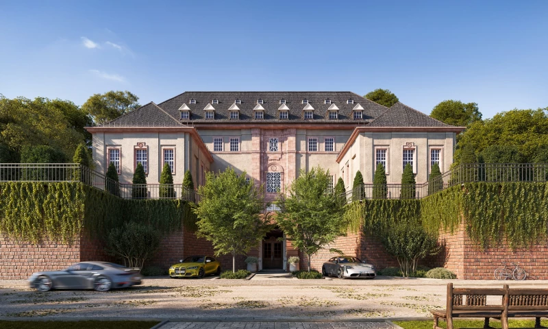 Timeless Elegance: 3DVisualization of the Historic Villa Krehl in Heidelberg