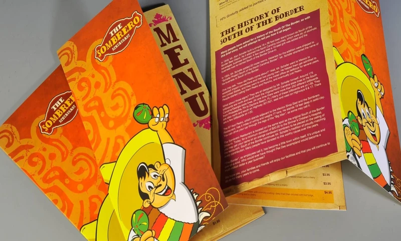 Brochures & Menus