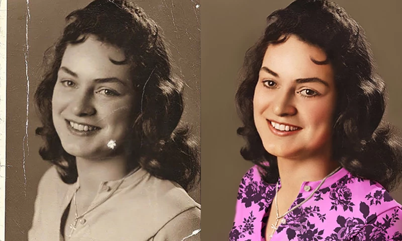 Old photo restoration service
