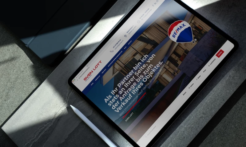 Remax Sven Lott Website and Social Media