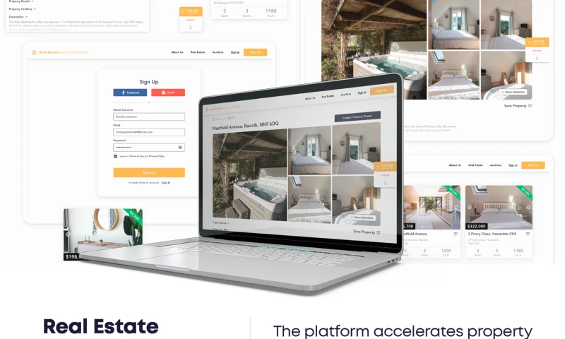 Real Estate Bidding Platform