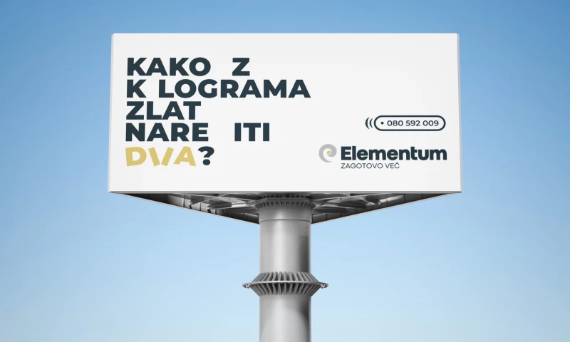 Studio Mazzini - Elementum EWIV (Germany, Slovenia, Croatia), How to get two kilograms of gold out of one?
