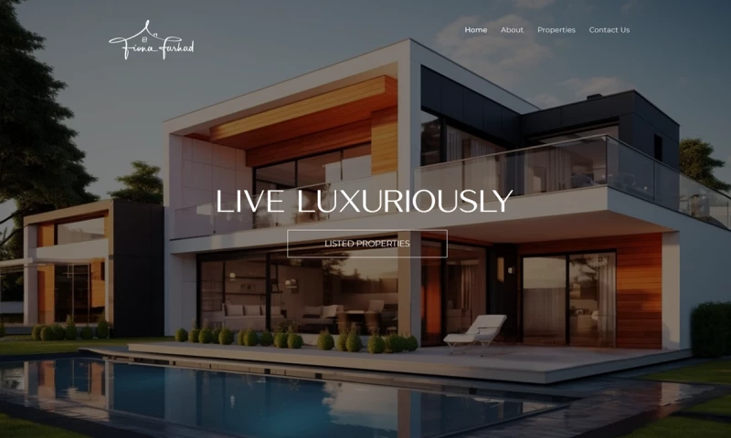 Futuristic Web Studios - Fiona Farhad Real Estate