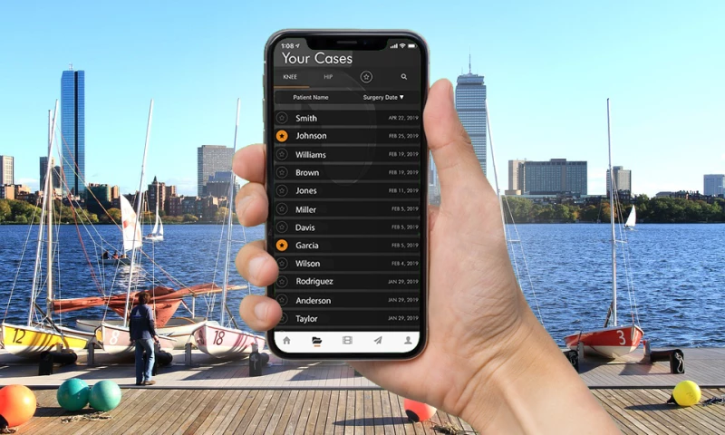 Conformis: Designing and building a mobile app for surgeons
