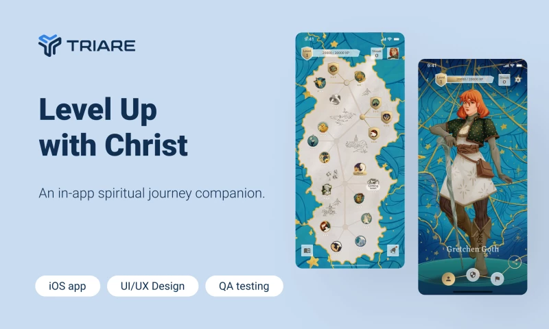 Level Up with Christ - an in-app spiritual journey companion