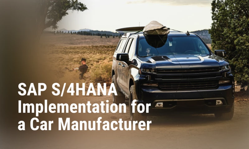 SAP S/4HANA Implementation in the Automotive Industry
