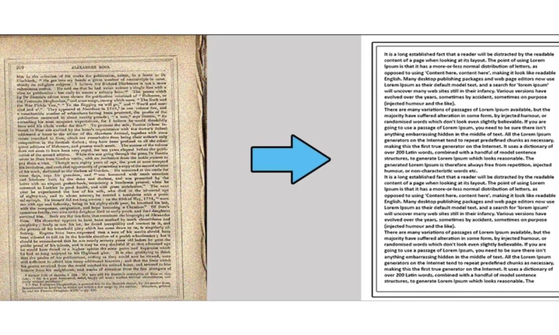 Saivion India: IT and ITeS Outsourcing Services Company - Image to Text Data Entry