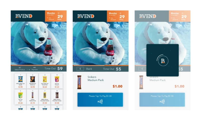 Smart Vending Machine App