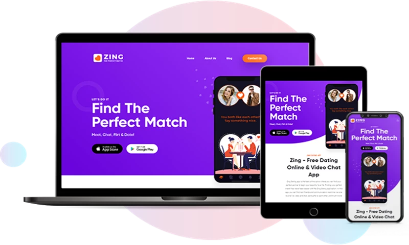 Zing - Online Dating Website