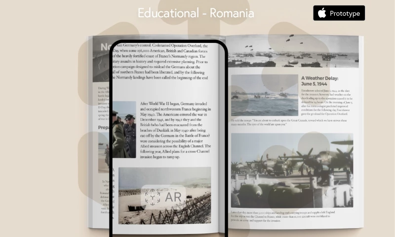 LeARn: Bringing School Manuals to Life with Augmented Reality
