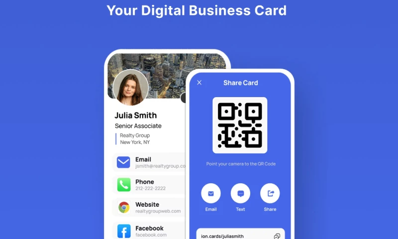 ION CARD - Digital Business Card