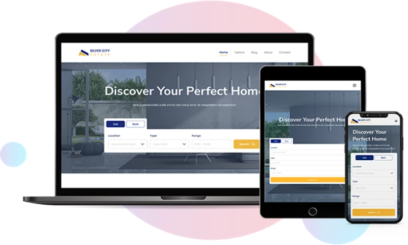 PSD TO HTML Ninja - Property Management Website