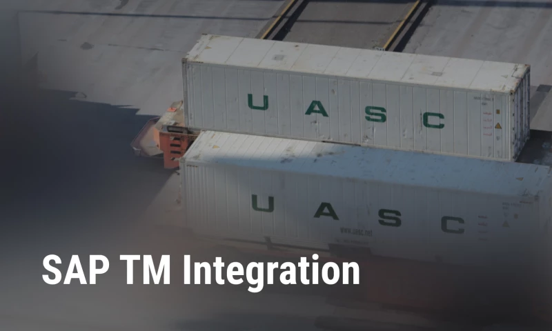 Three-way integration and enhancement of SAP TM