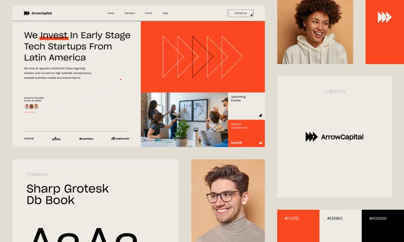 Honter Studio - ArrowCapital Brand Concept