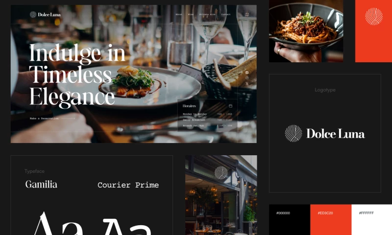 Honter Studio - Dolce Luna Brand Concept