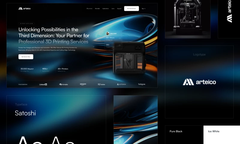 Honter Studio - Arteico Brand Concept