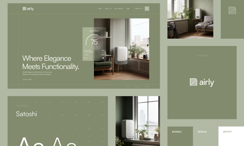 Honter Studio - Airly Brand Concept