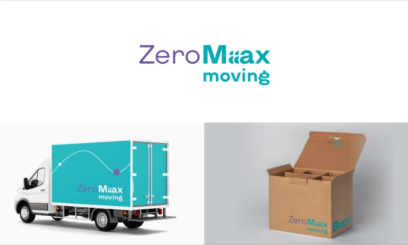 Uniweb Digital Agency - Branding for ZeroMax Moving