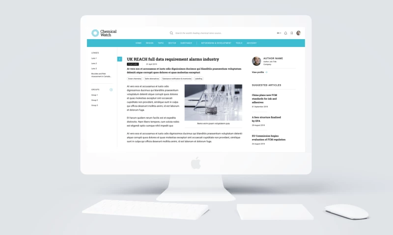 Creative Navy - Chemical management