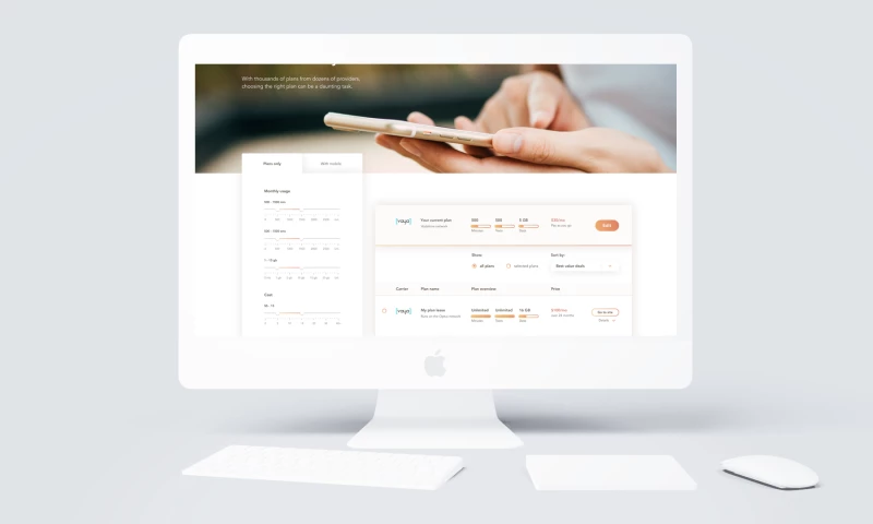 Creative Navy - Comparison tool