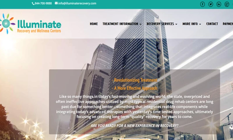 Addiction Web Marketing Pros - Illuminate Recovery and Wellness Center